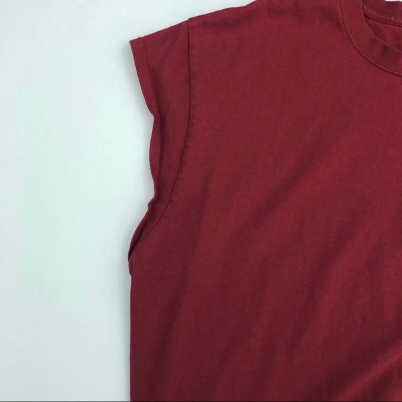 Nike 2000s Small Swoosh Muscle Shirt Size XL T72 - Picture 5 of 5